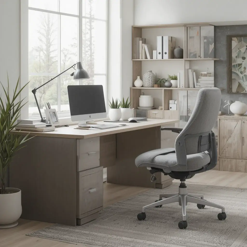 Neutral Tone Office Chairs for a Cohesive Look