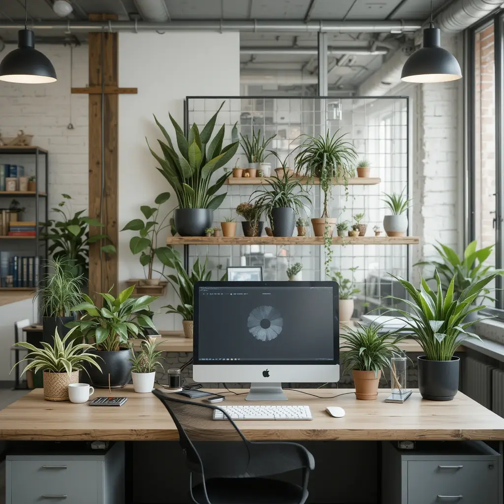 Office Plants for a Fresh Vibe