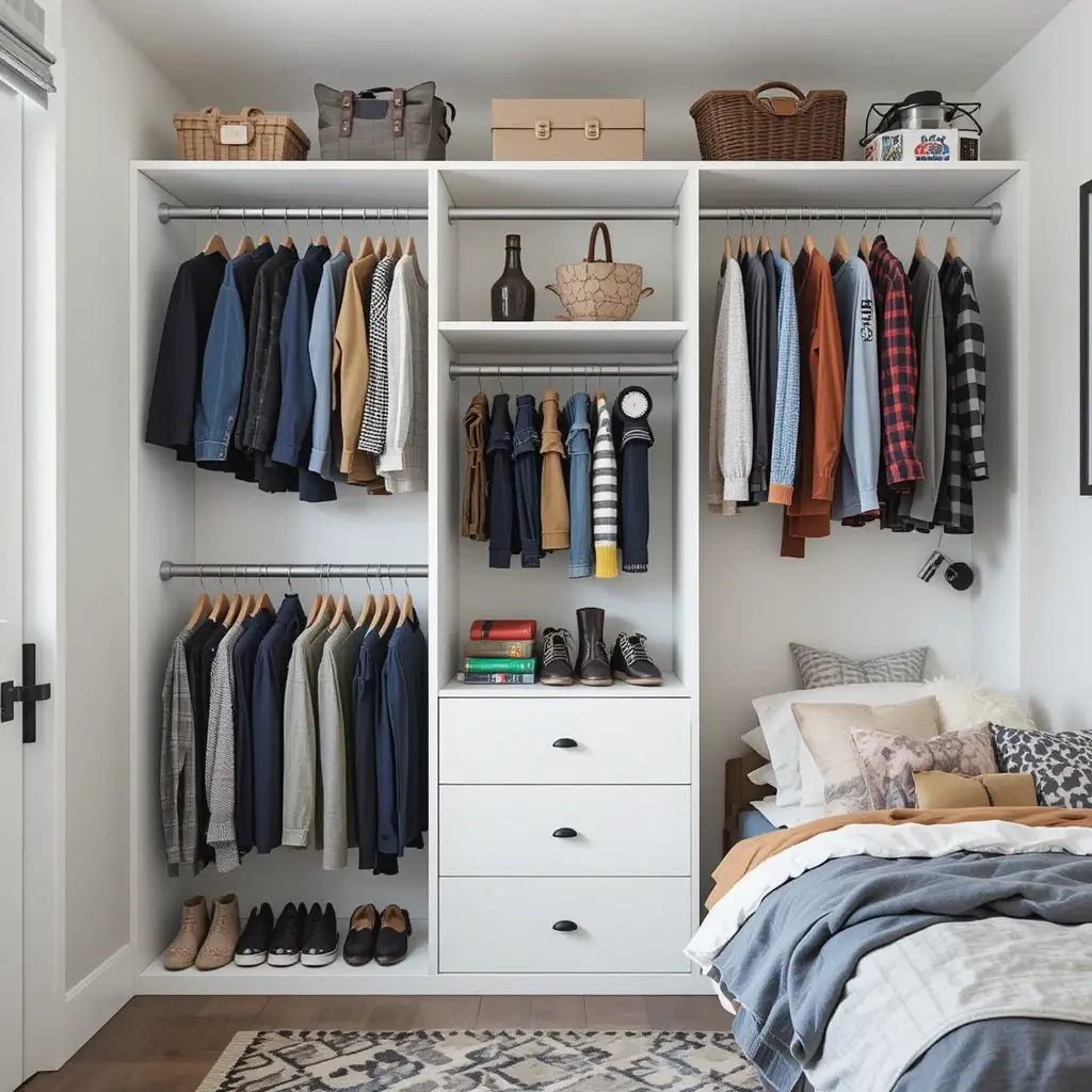 Open Clothing Racks