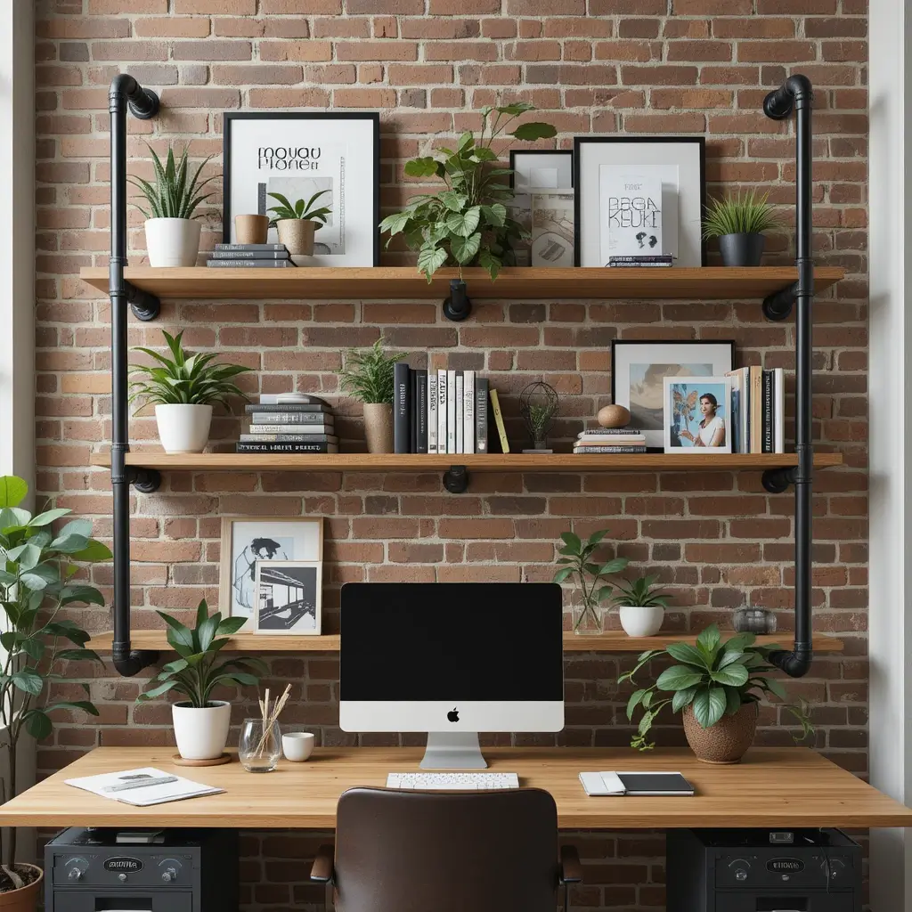 Open Pipe Shelving for Character