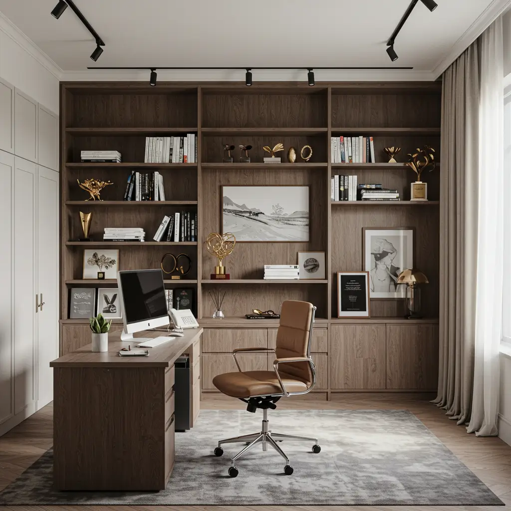Open Shelving for Books and Decor