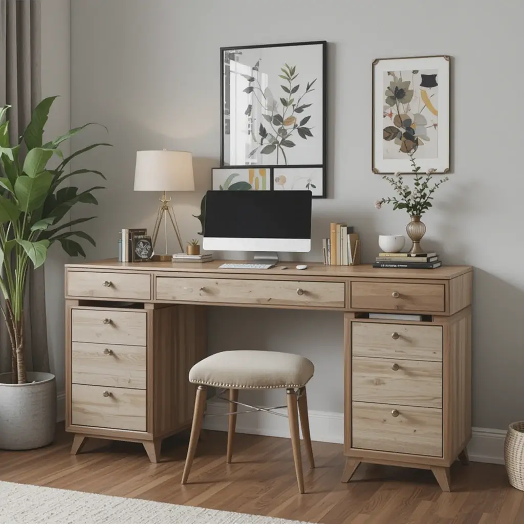 Opt for a Dual-Purpose Desk