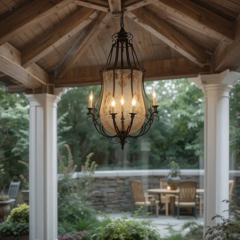 Outdoor Chandeliers for Elegant Illumination