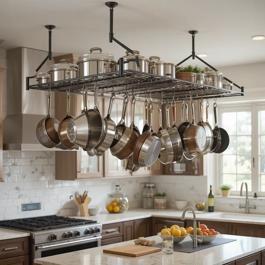 Overhead Pot Racks