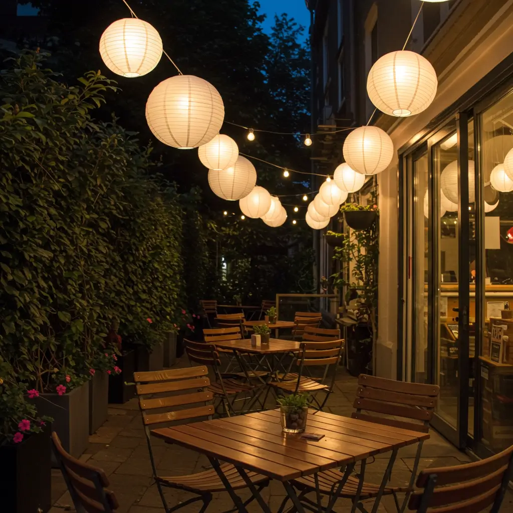 Paper Lanterns for Soft Glow Events