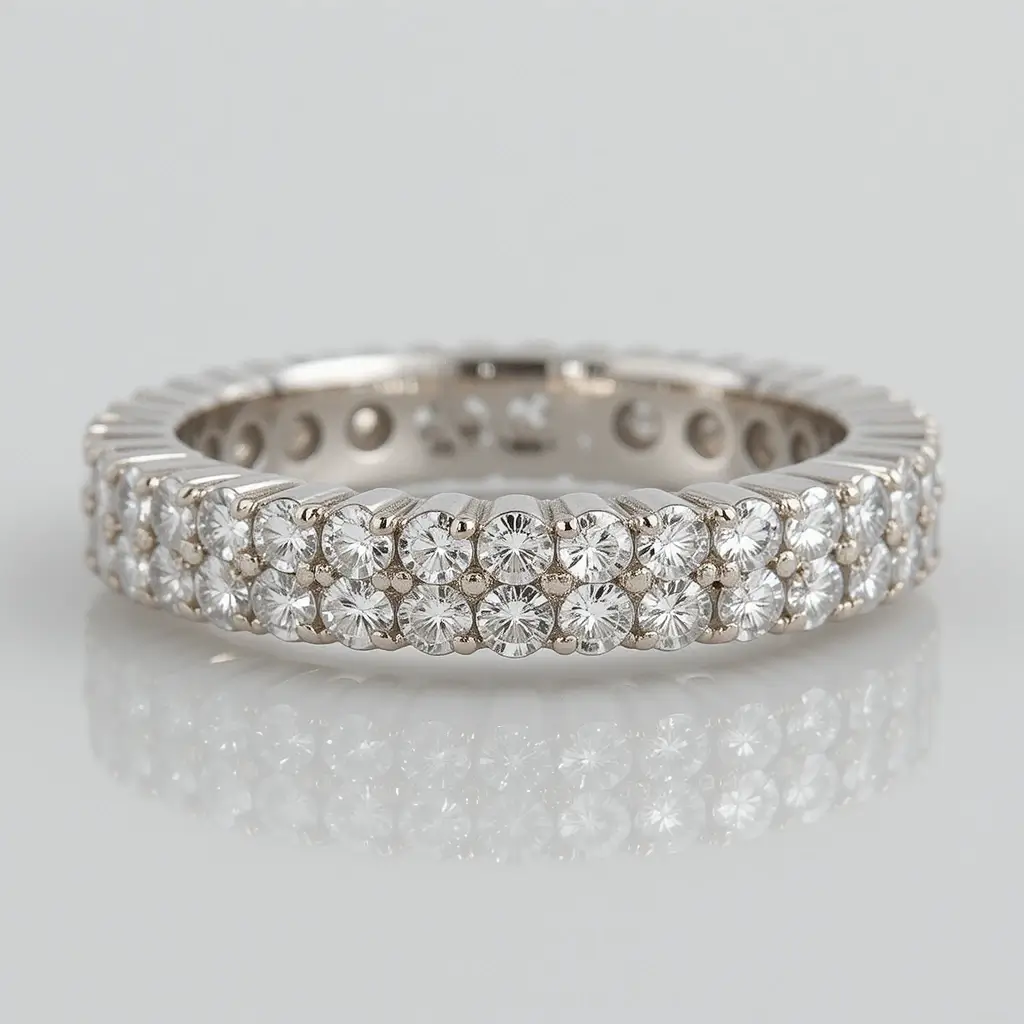 Pavé Diamond Eternity Band
