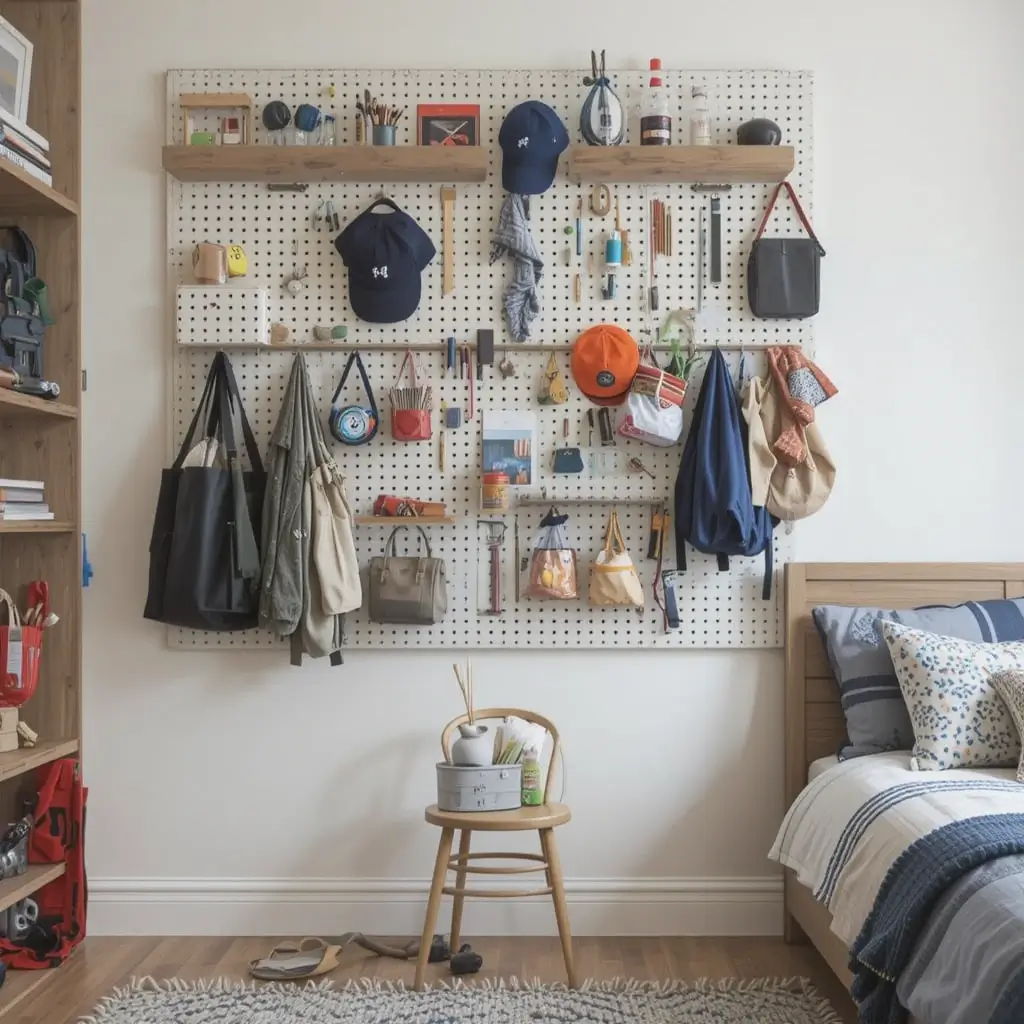 Pegboard Storage System