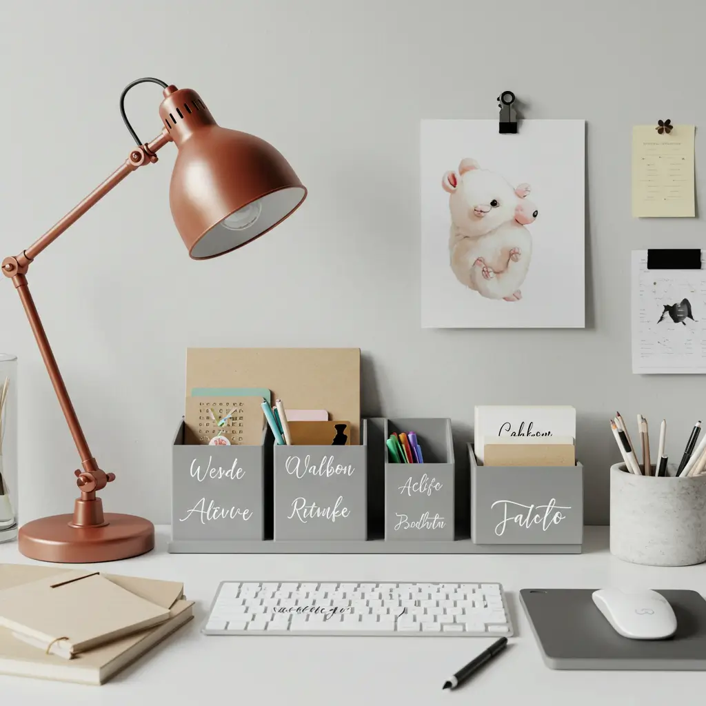 Personalized Desk Accessories