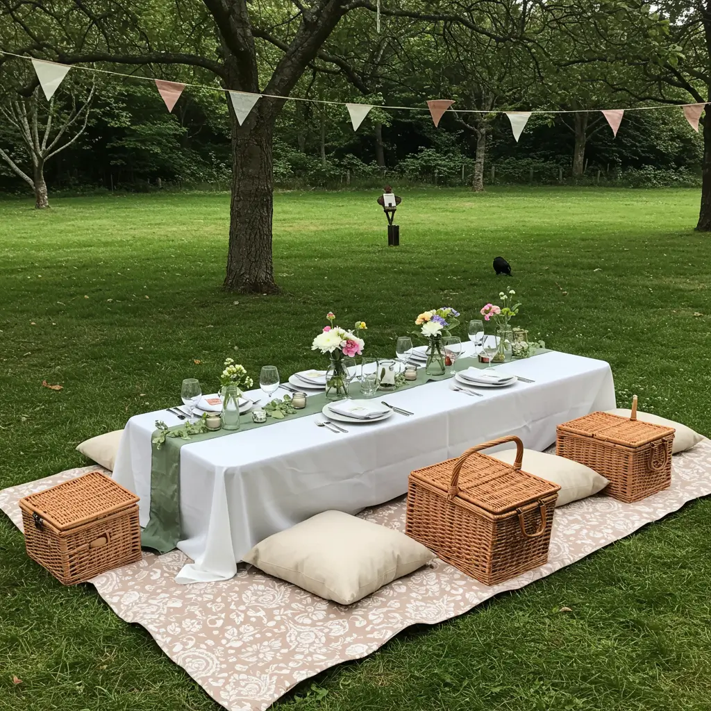 Picnic-Style Seating