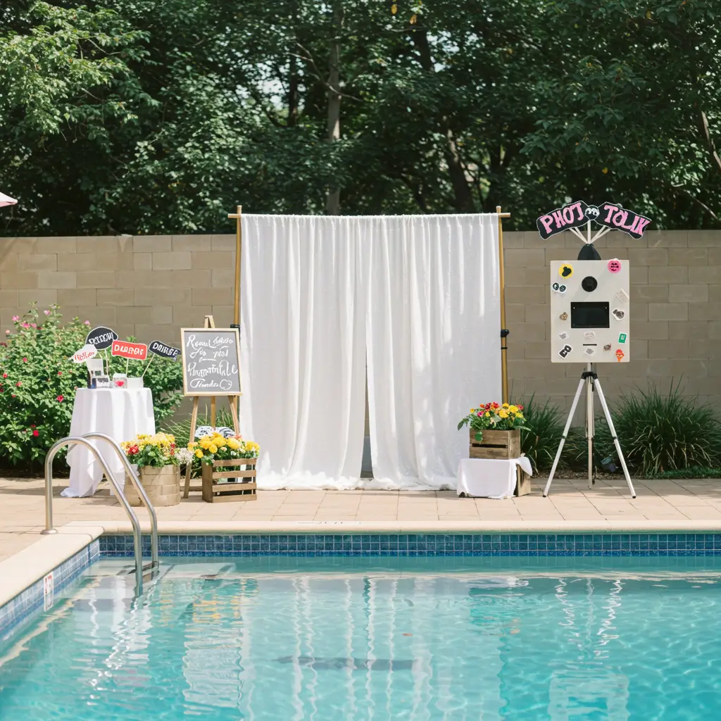 Poolside Photo Booth