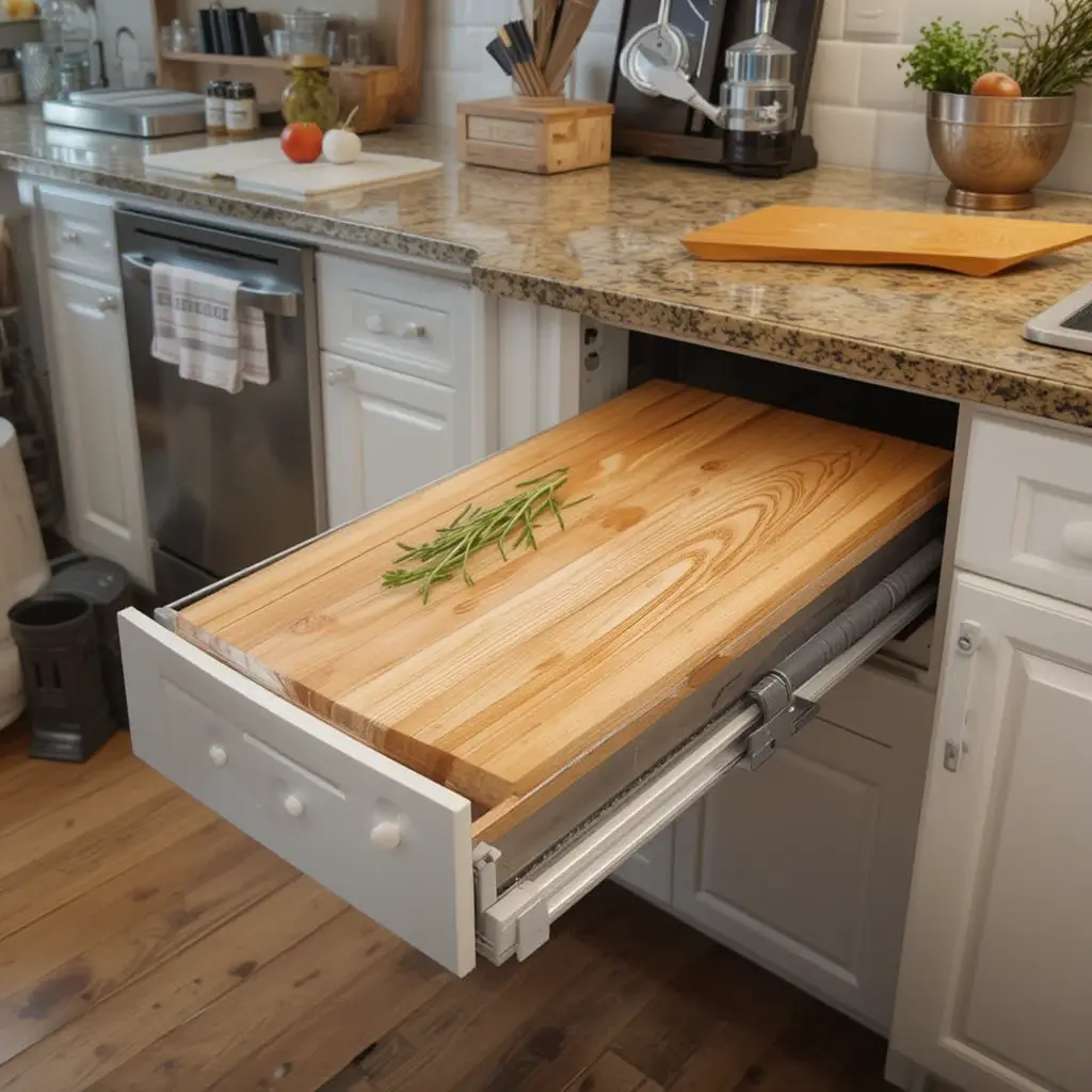 Pull Out Cutting Boards