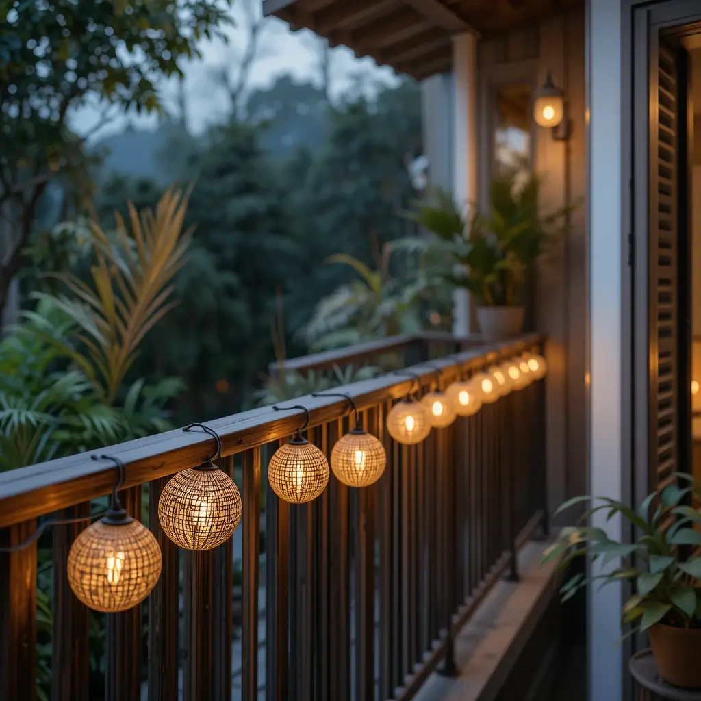Rattan Ball Lights