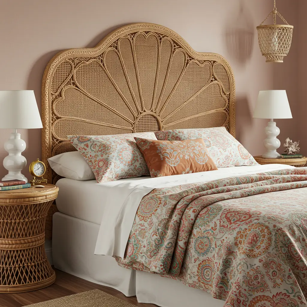 . Rattan and Wicker Headboards