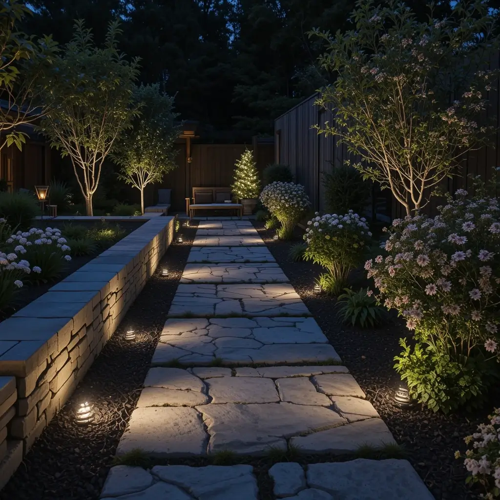 Recessed Floor Lights for Subtle Ambiance