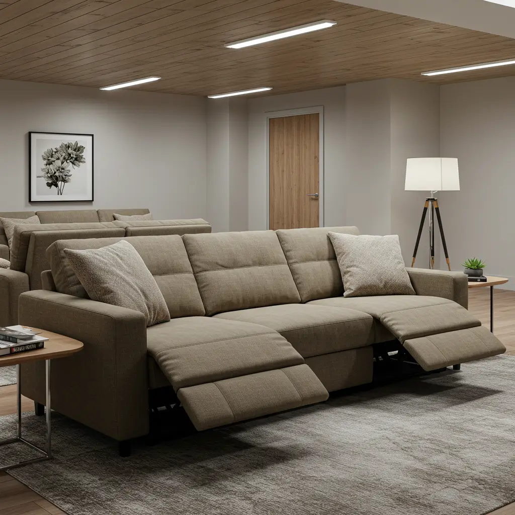 Reclining Sofa for Extra Comfort