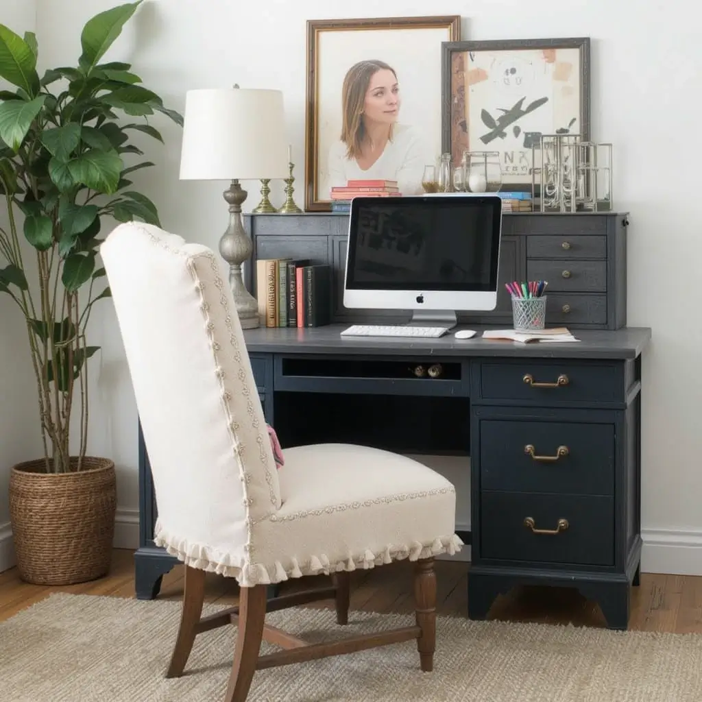 Repurpose Old Furniture for Your Office