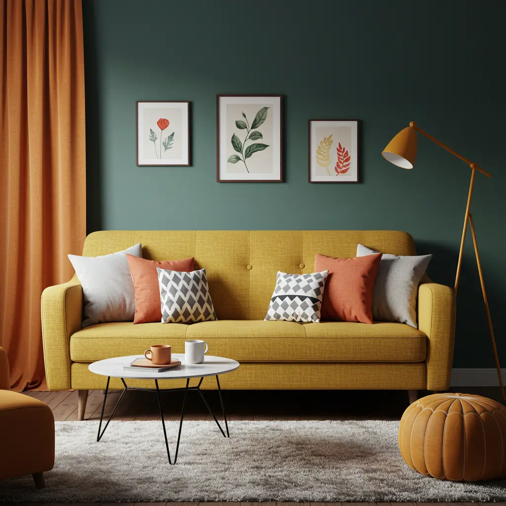 Retro-Inspired Sofa for Unique Style
