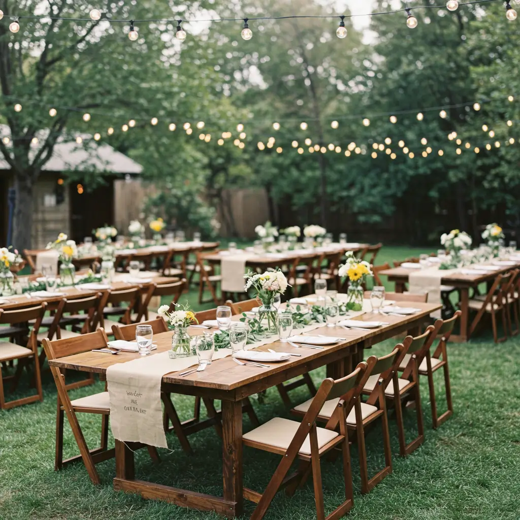 Rustic Wooden Tables