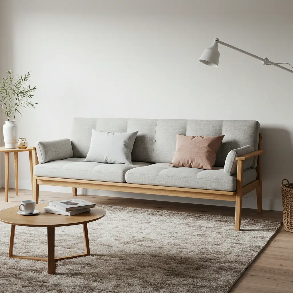 Scandinavian Bench Sofa