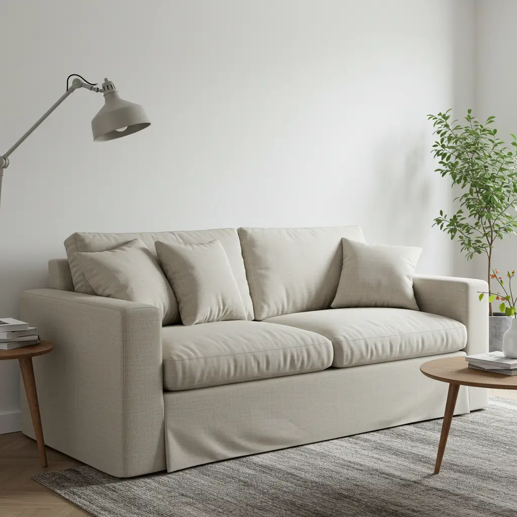 Scandinavian Minimal Loveseat