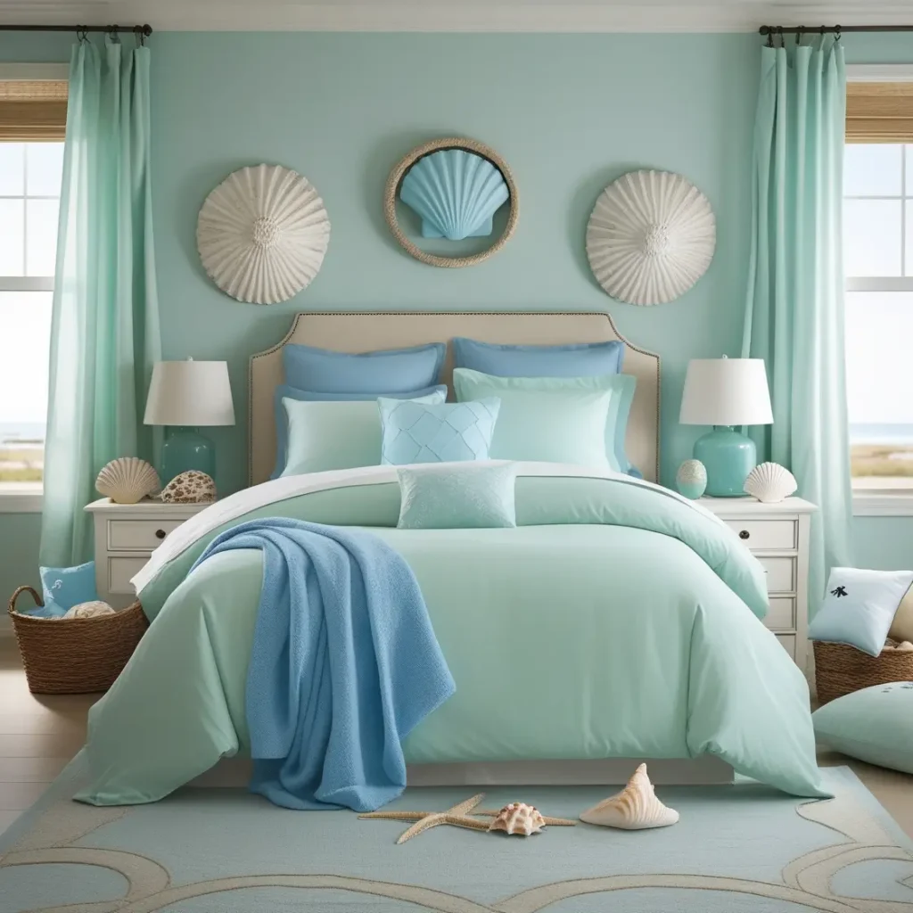 Seafoam Green and Blue Combo