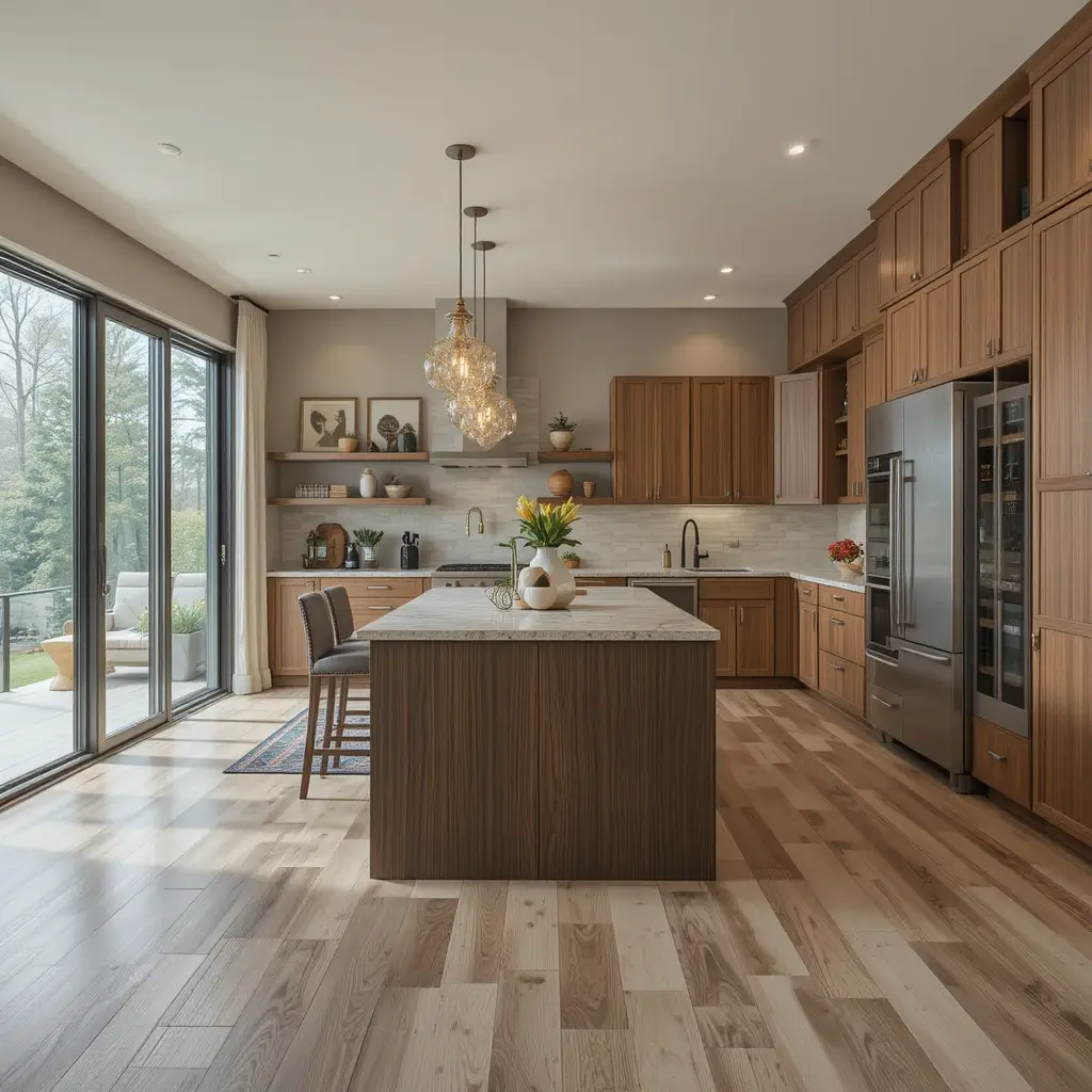 Seamless Transition with Flooring