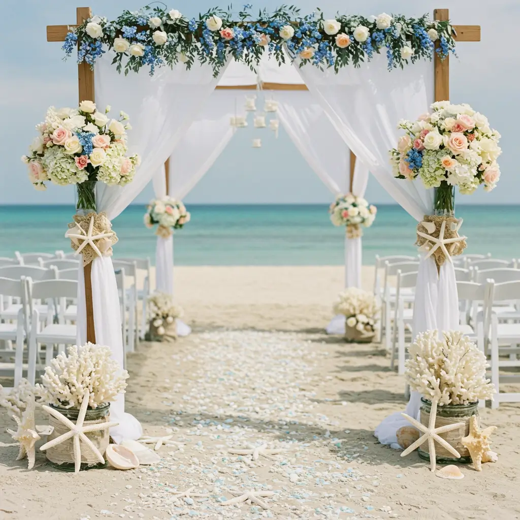 Seashell and Starfish Elegance