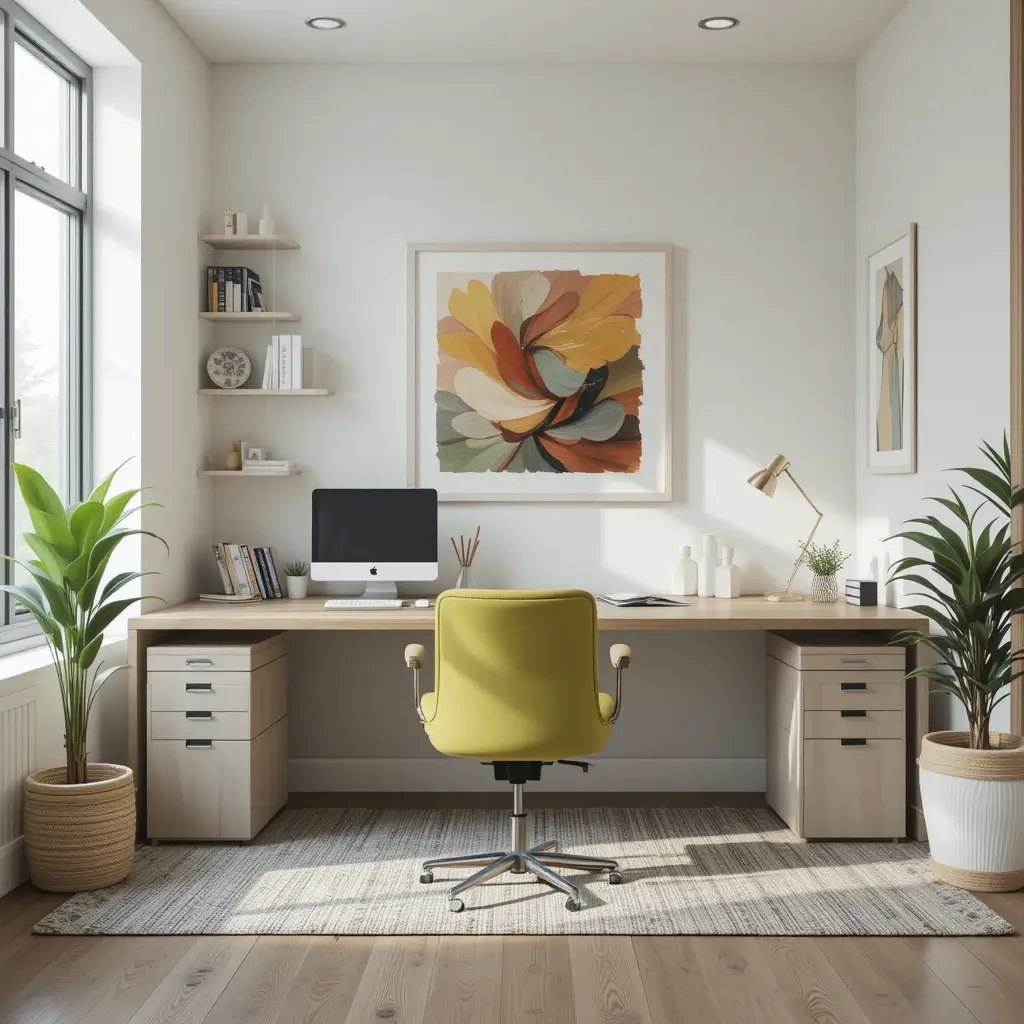 Separate Work and Break Areas