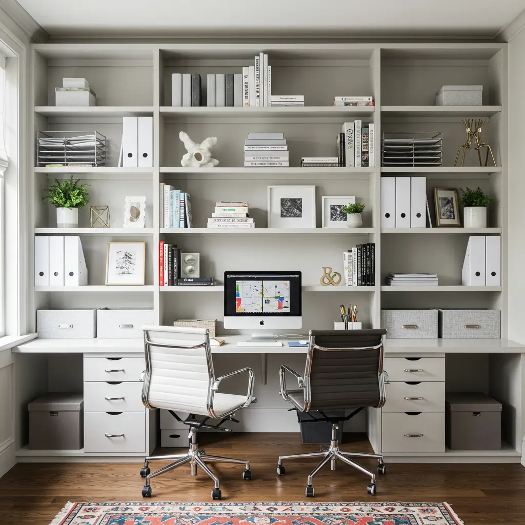 Shared Bookshelves for Organization