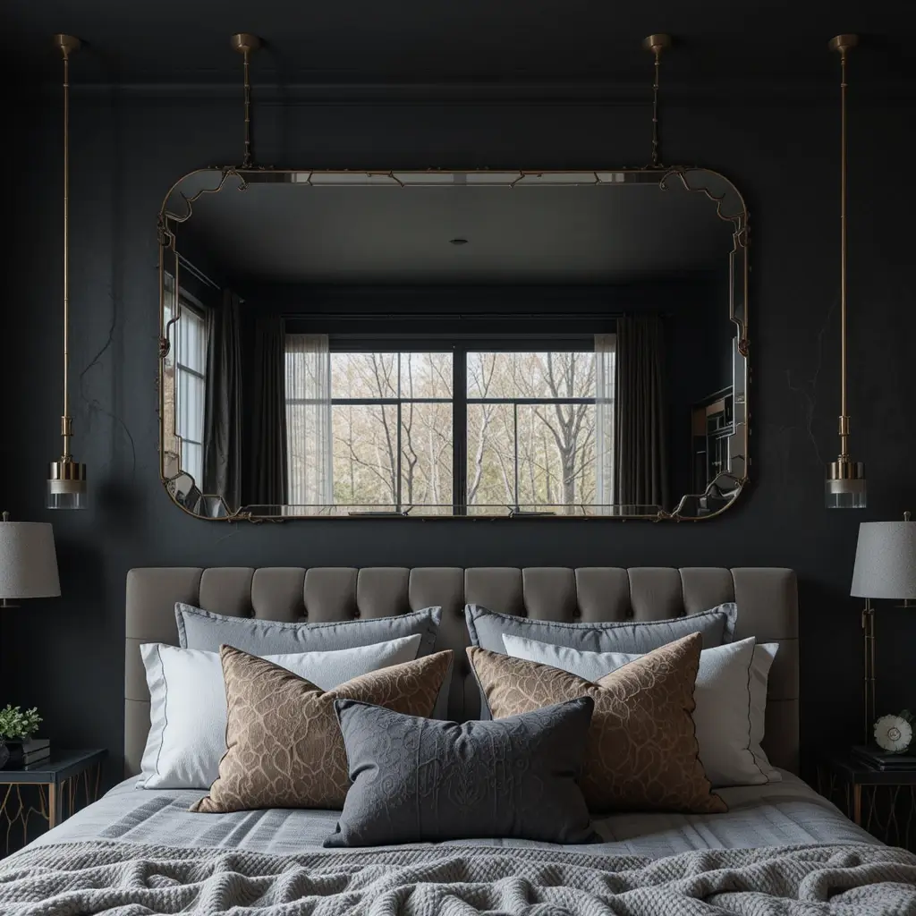 Smoked Glass Mirrors for a Moody Vibe