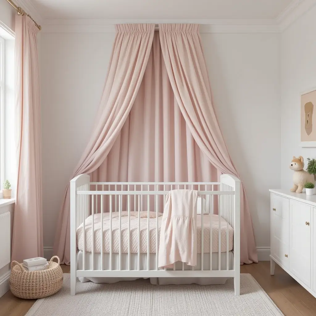 Soft Blush and White Palette