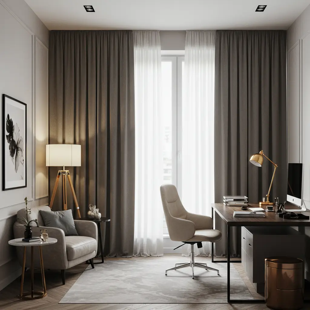 Sophisticated Office Curtains