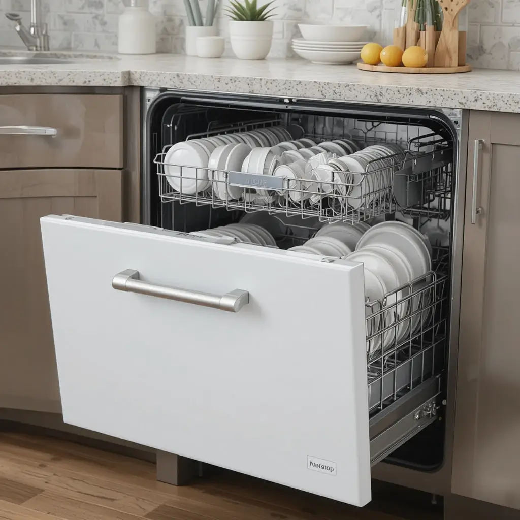 Space Saving Dishwasher Drawers