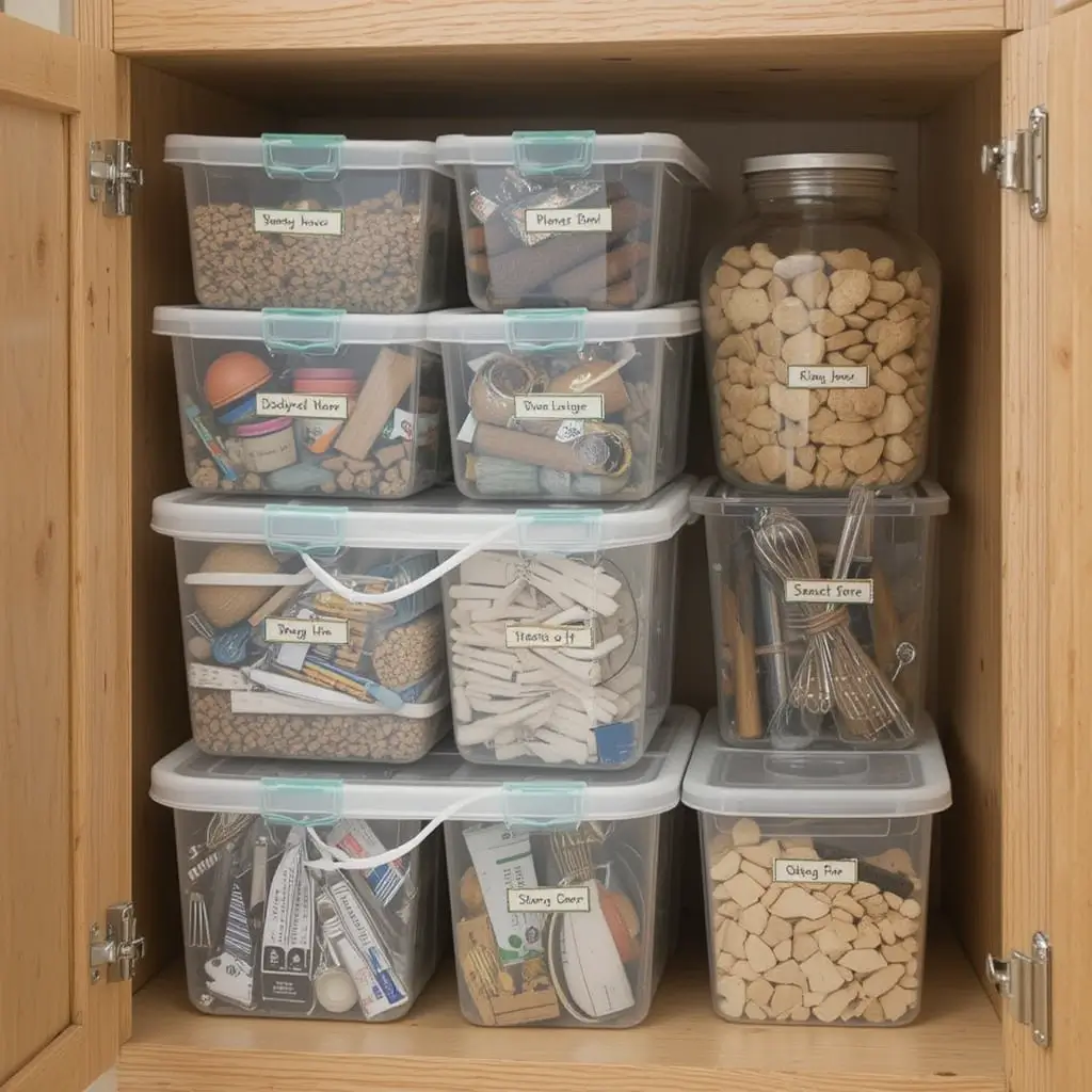 Stackable Storage Bins