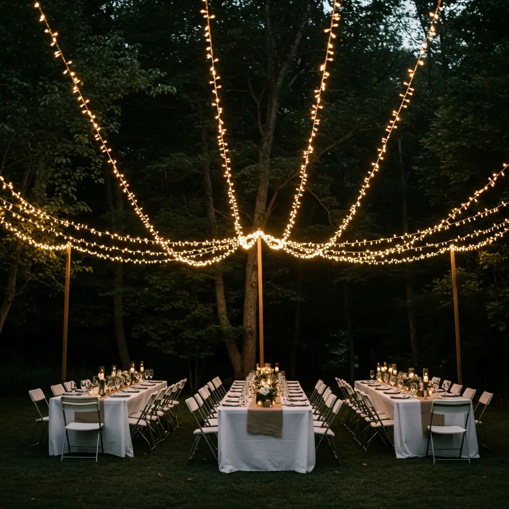 String Lights Overhead