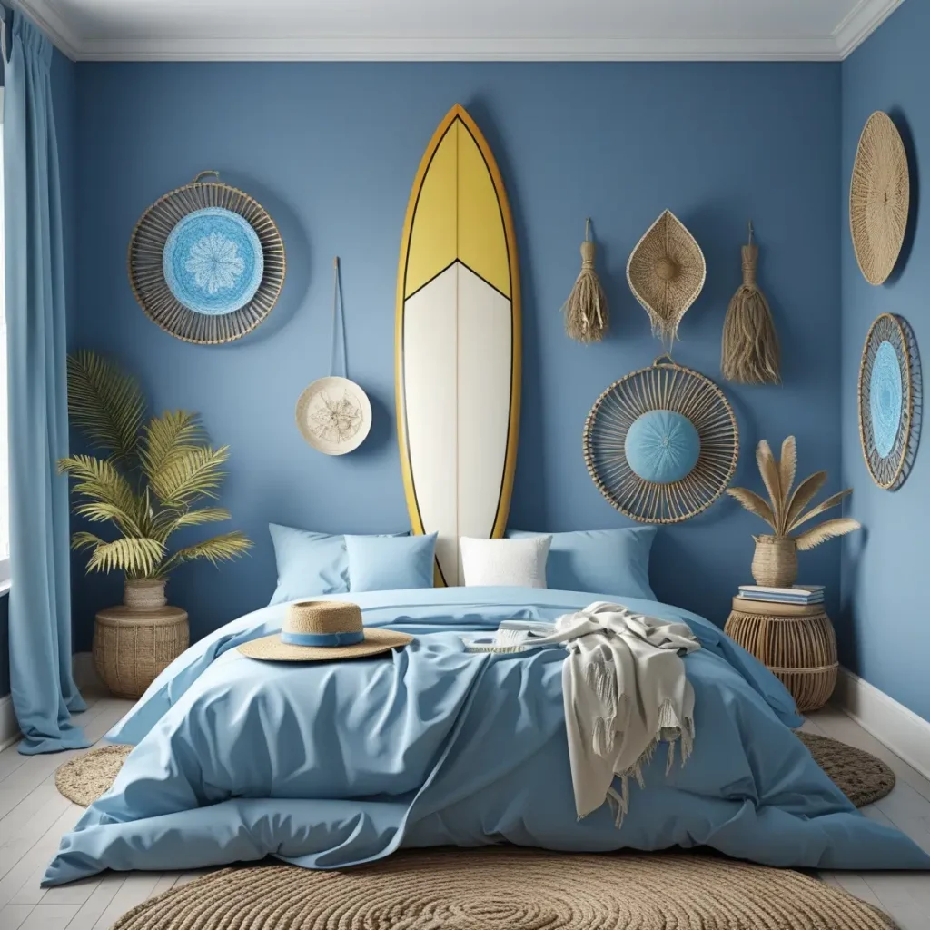 Surfboard-Inspired Decor