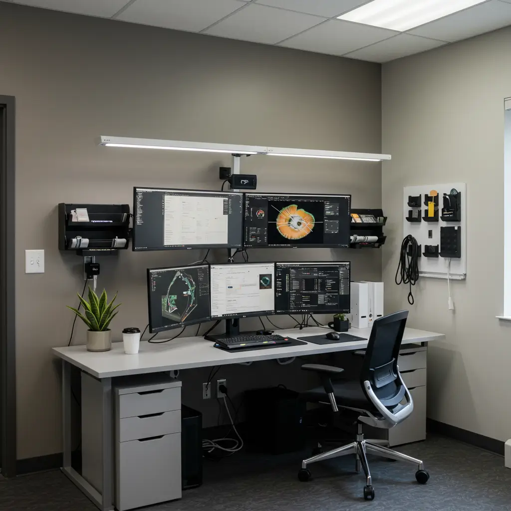 Tech-Savvy Command Center