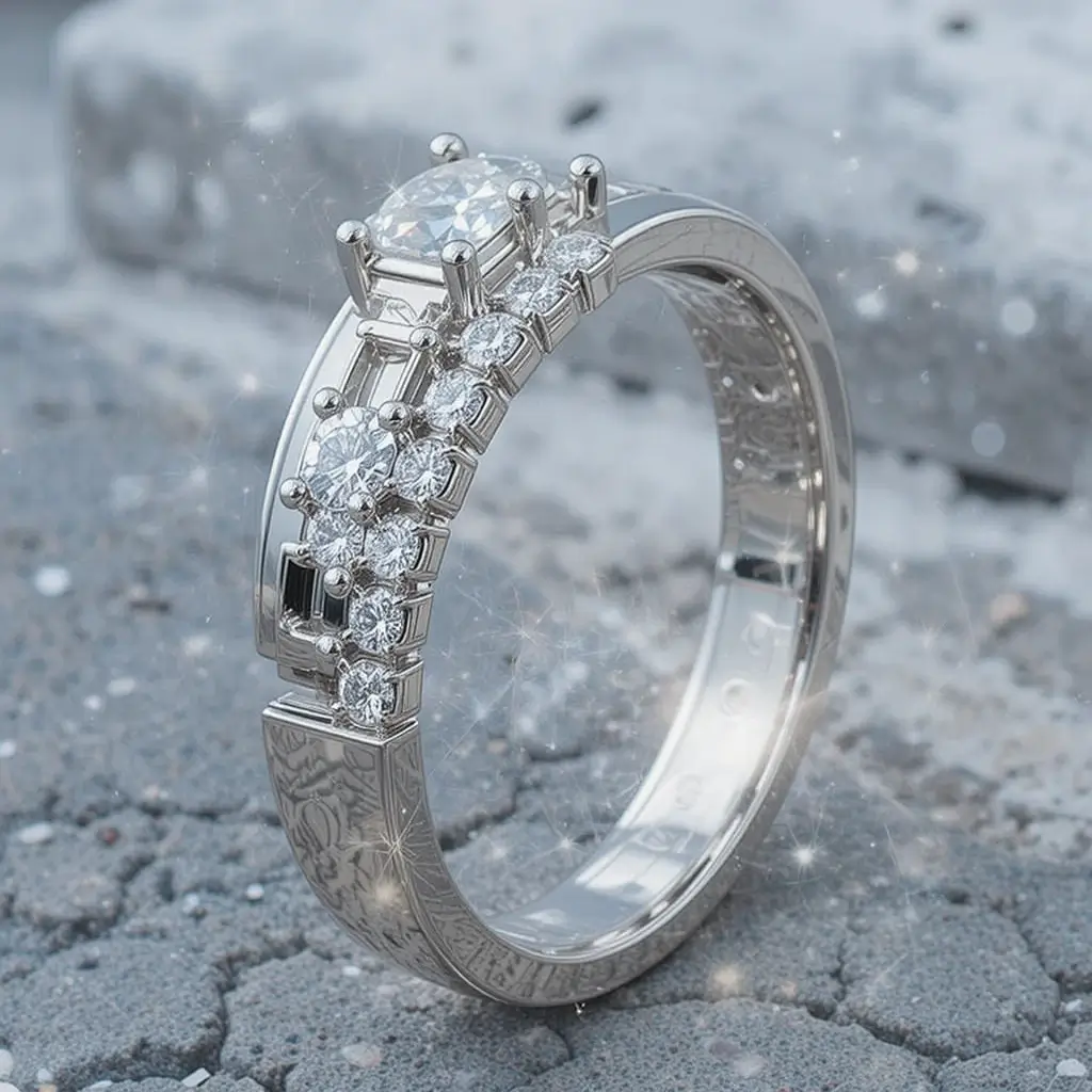 Tension Set Wedding Bands