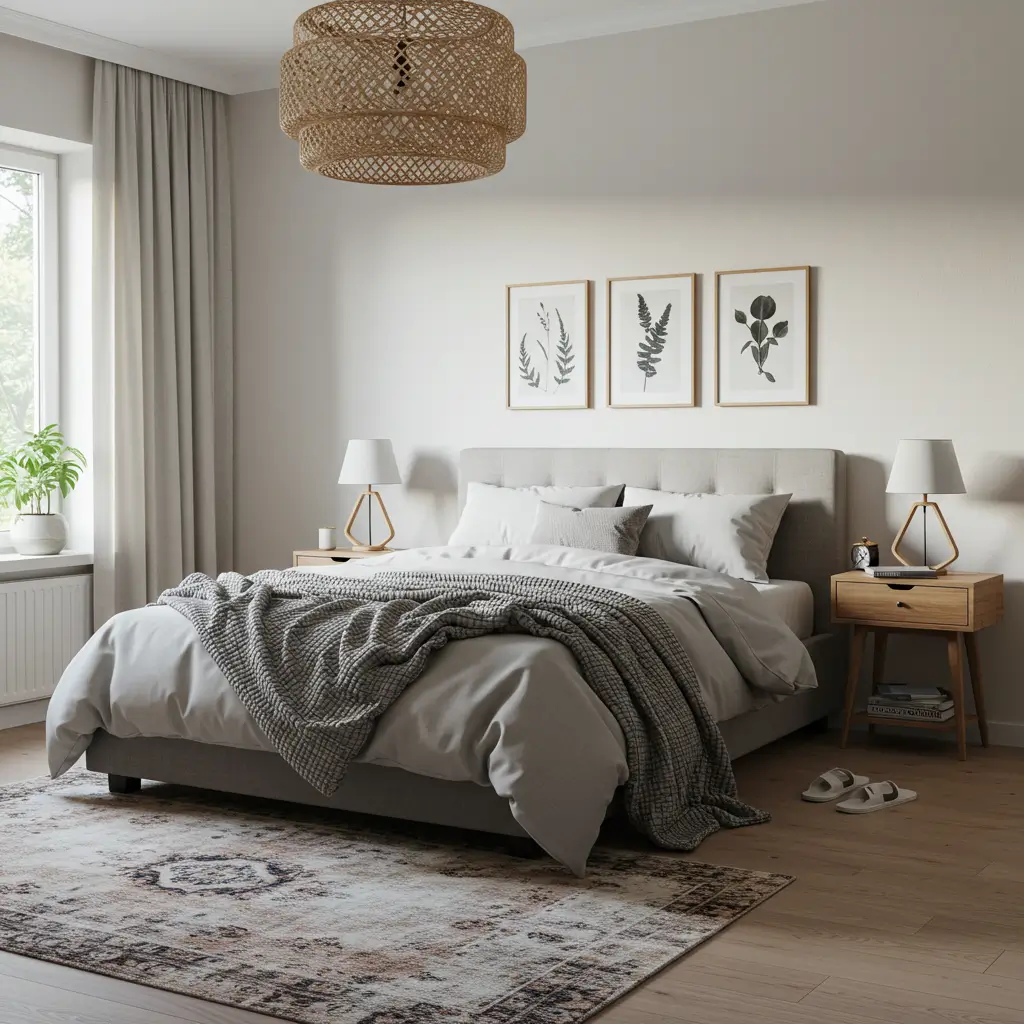 Textured Accents for Warmth