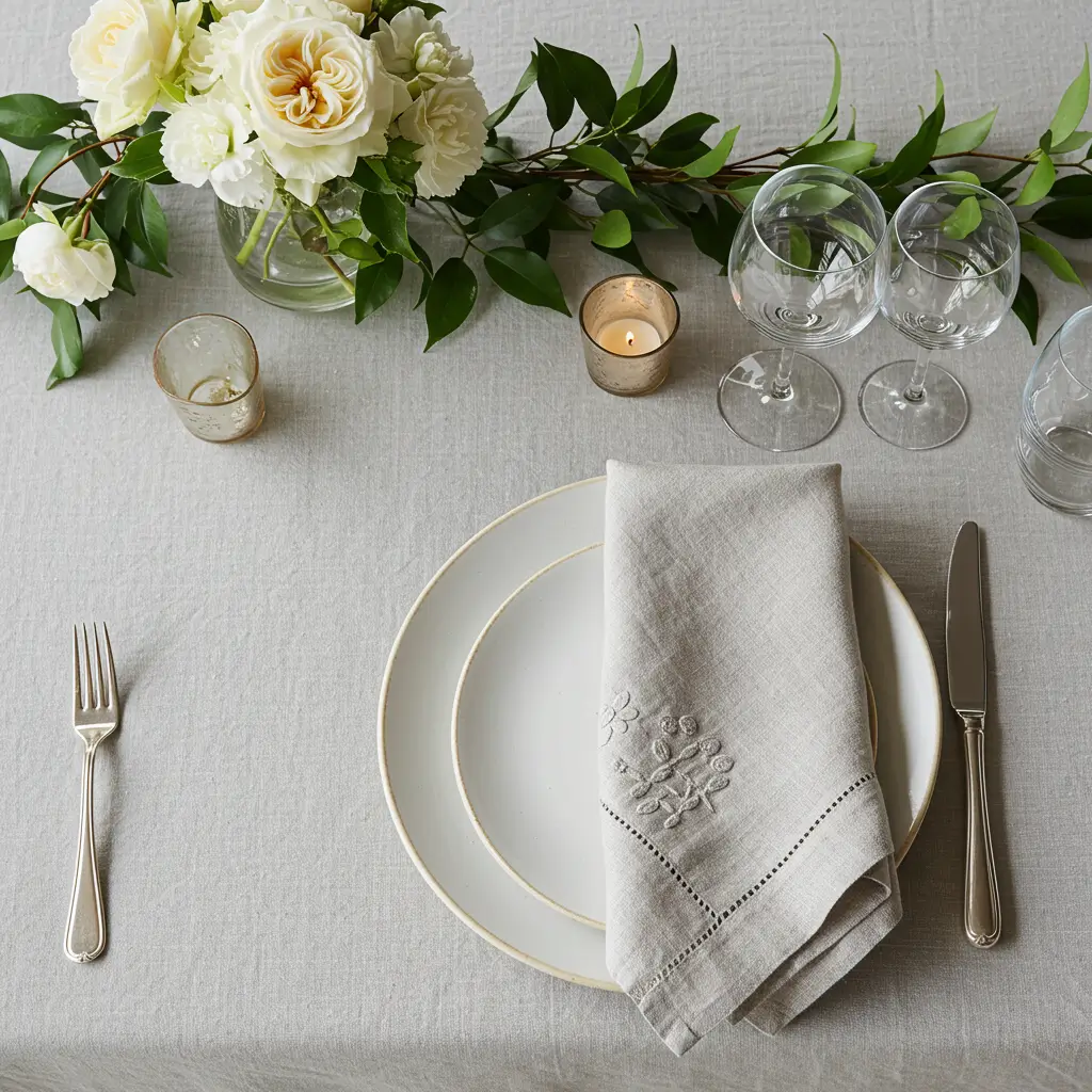 Textured Linen Napkins
