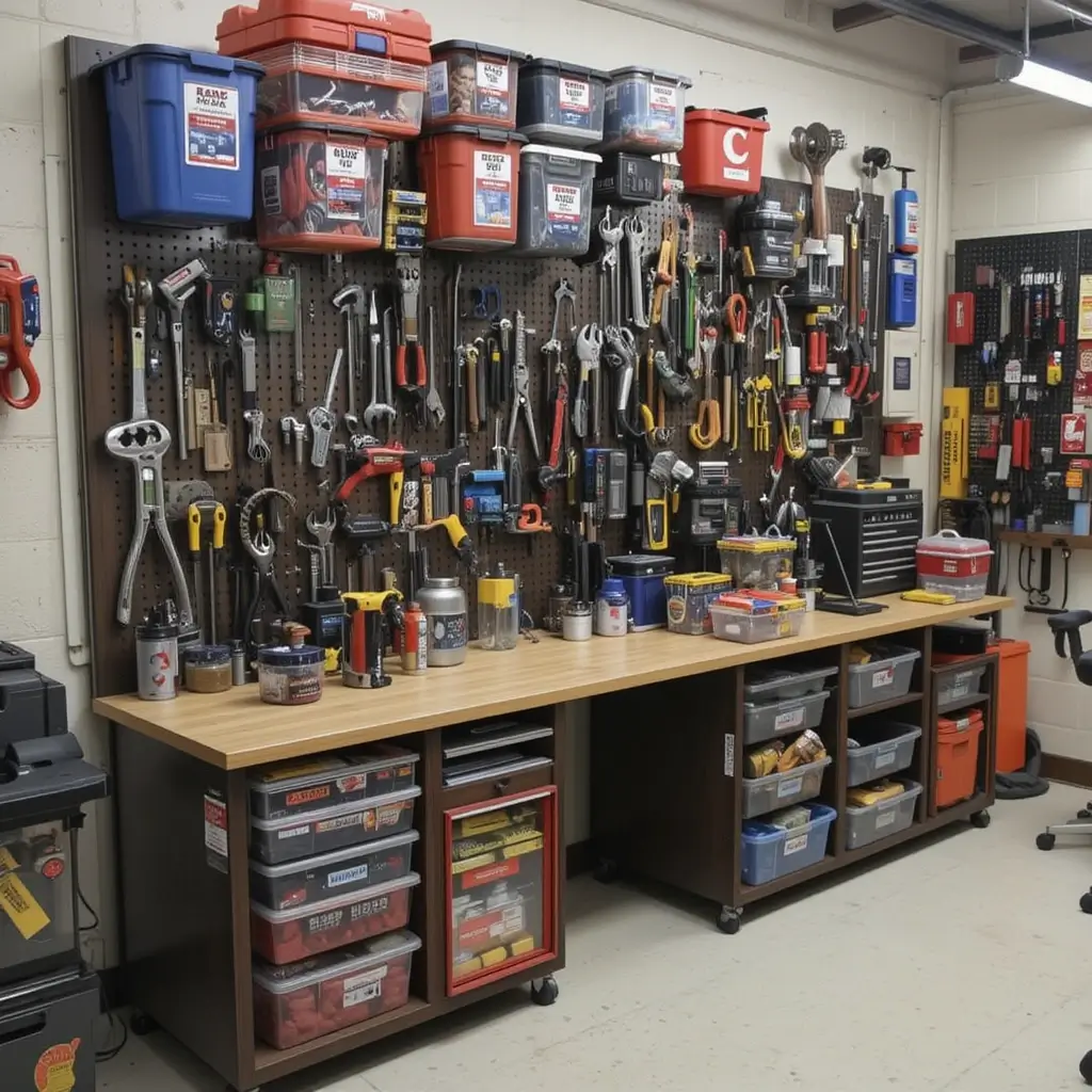 Tool Organization Stations