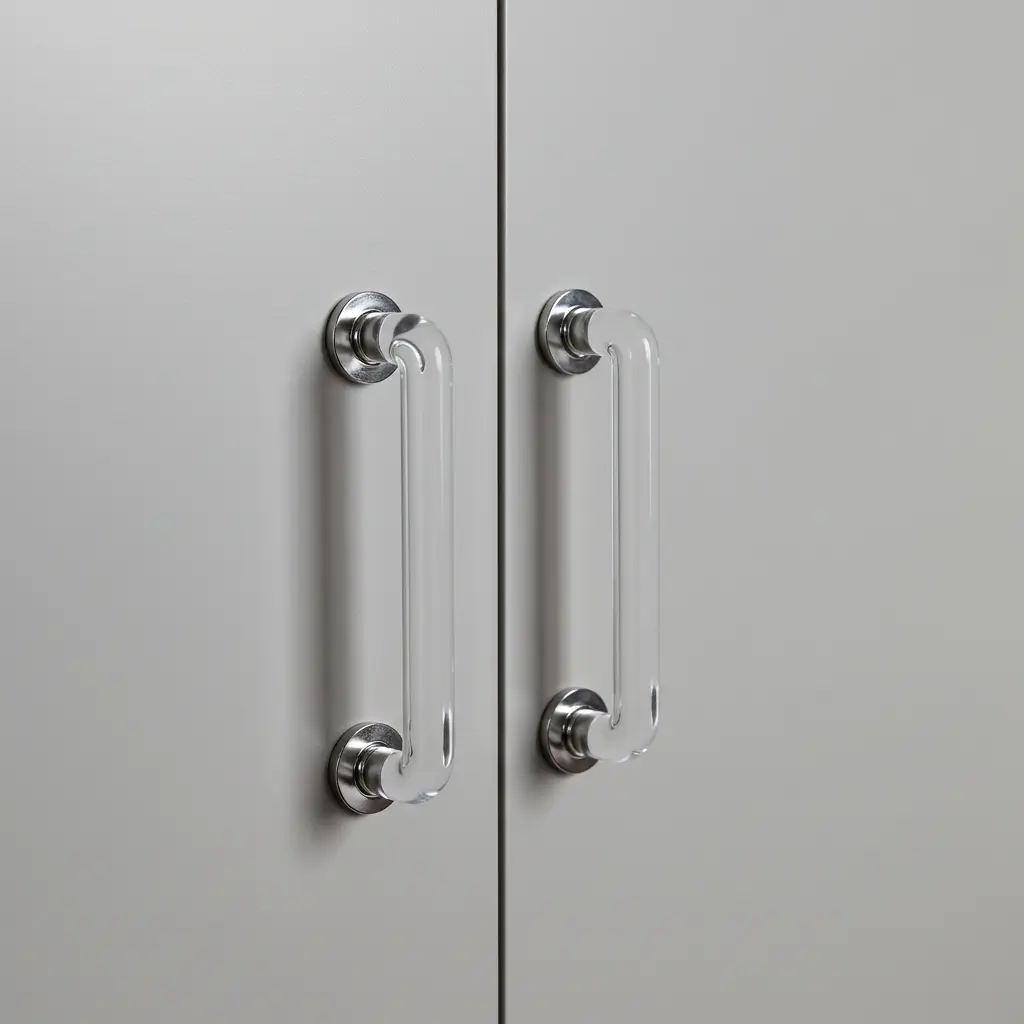 Transparent Acrylic Cupboard Pulls