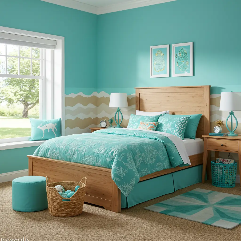 Turquoise and Sand