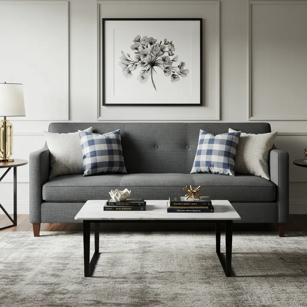 Tuxedo Sofa for Sleek Elegance