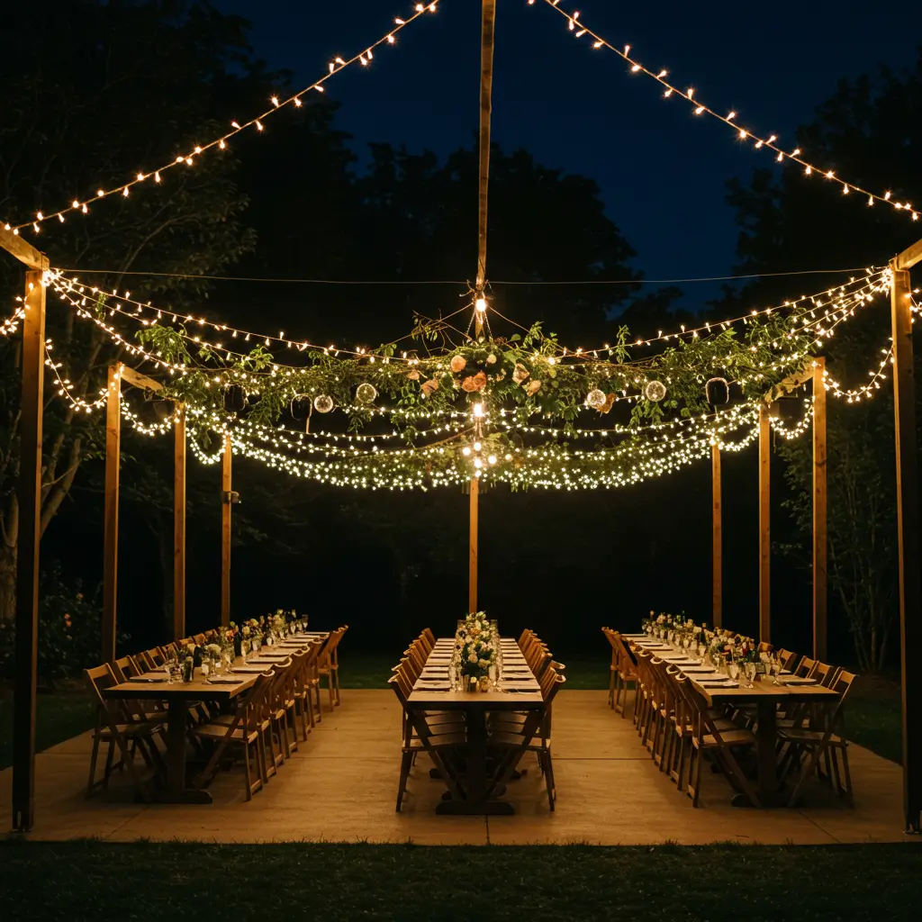 Twinkle Light Canopy