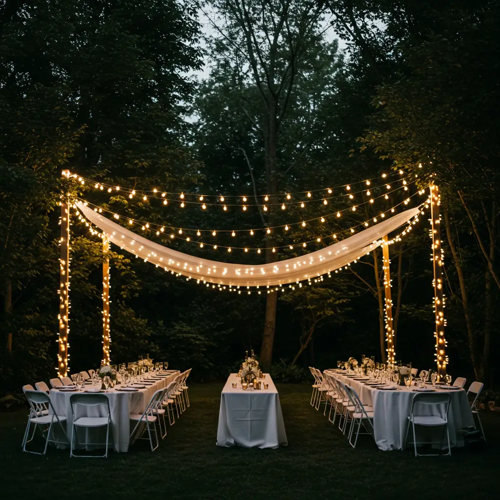 Twinkle Light Canopy