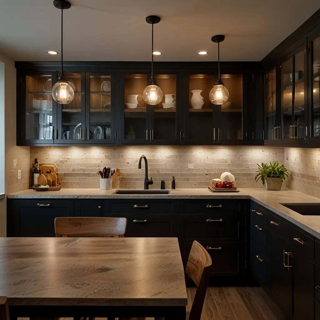 Under-Cabinet Lighting for Ambience