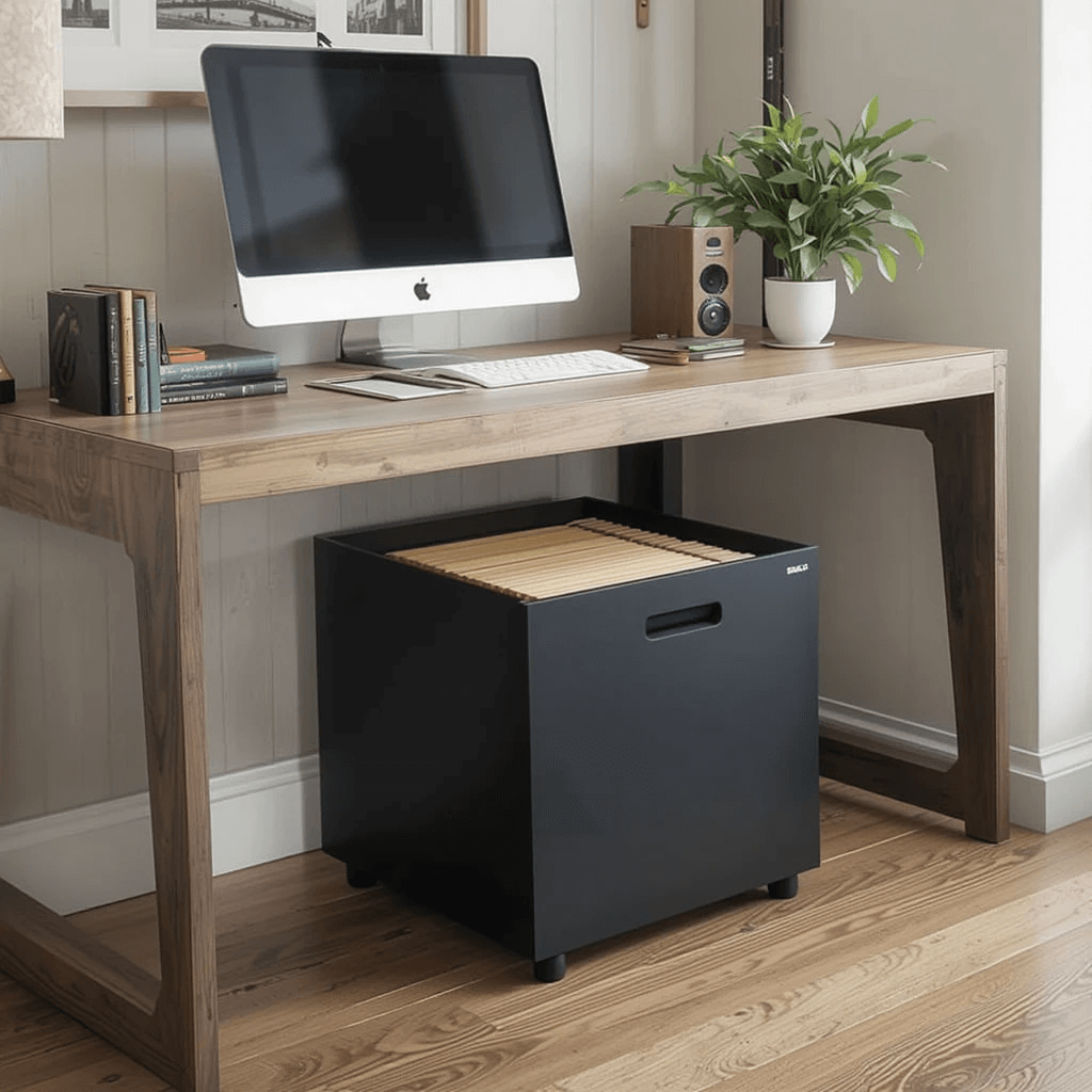 Under-Desk Filing Cabinet