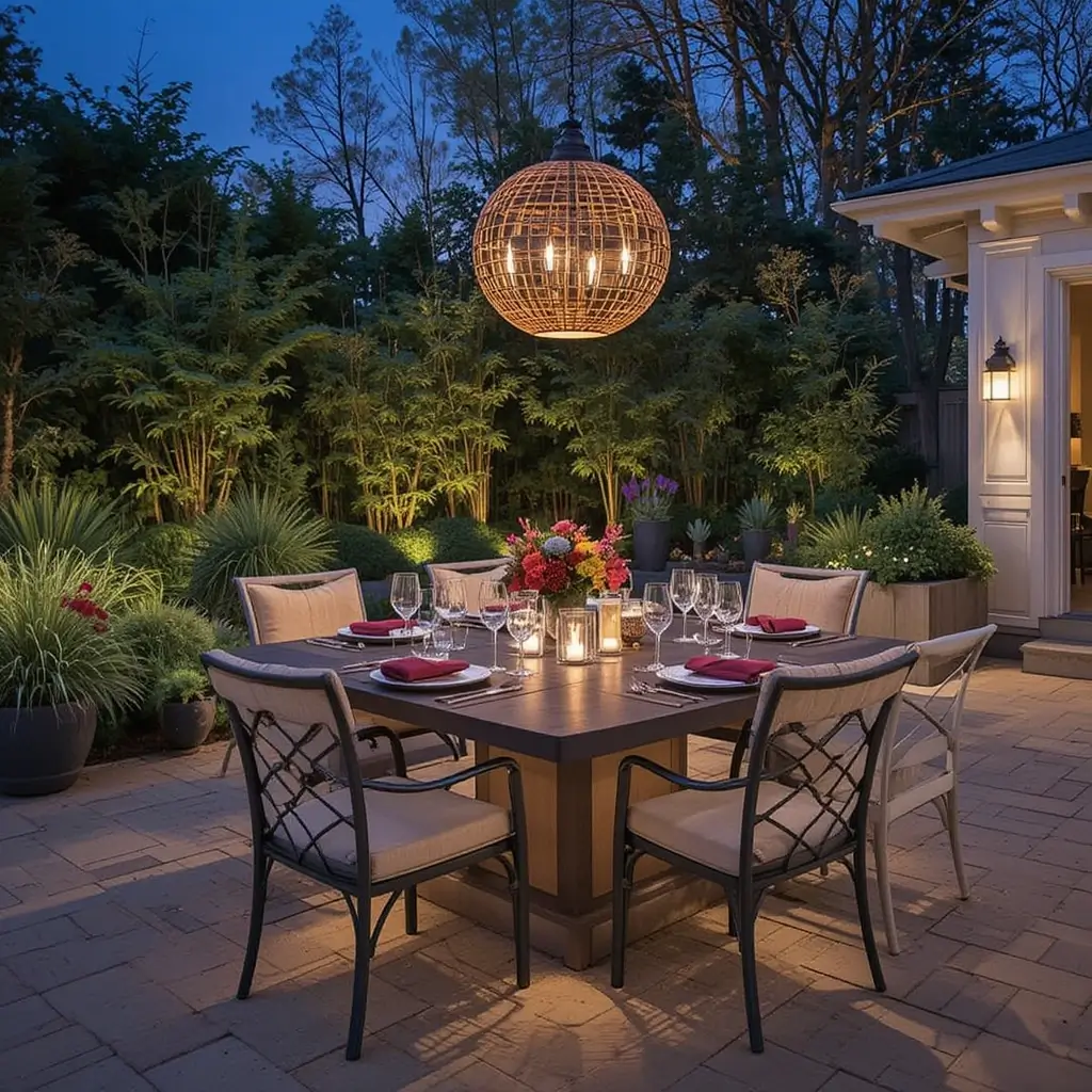 Under-Table Lighting for Dining Spaces