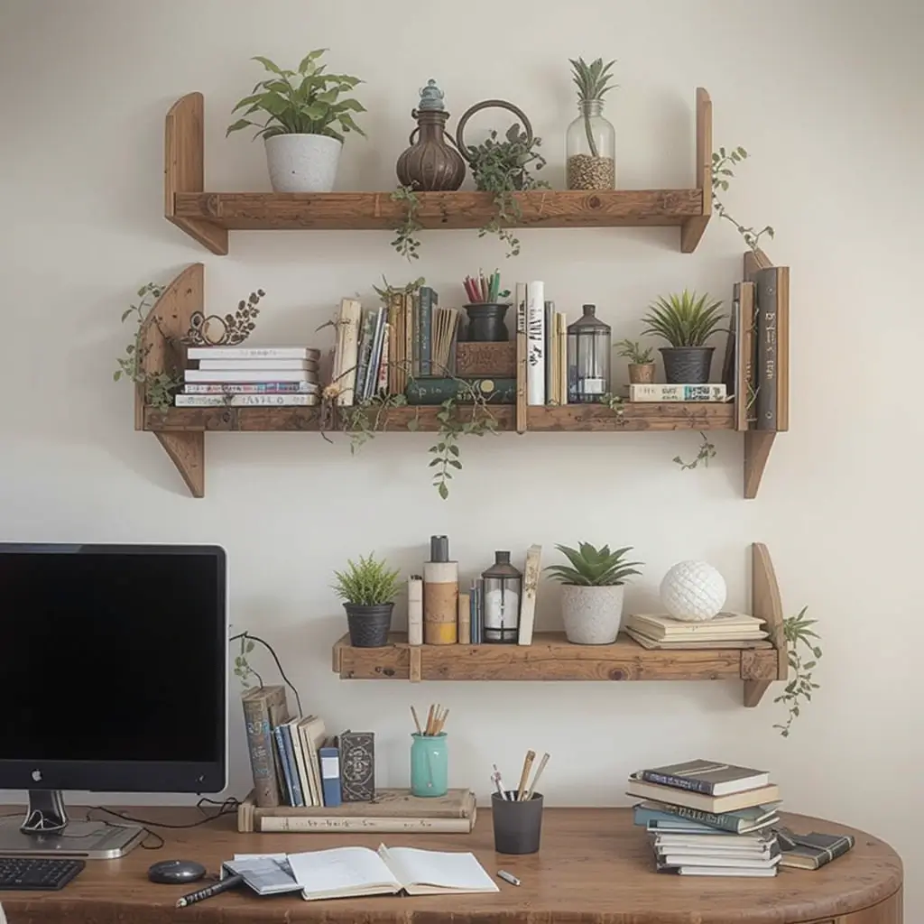 Upcycle Old Books Into Shelving